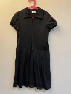 コムサ黒ワンピース