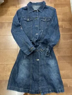ロング丈デニムジャケット Sサイズ