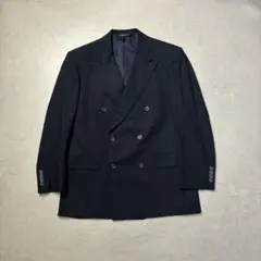 Dunhill テーラードジャケット ダークグレー ウール カシミヤ混 モード 