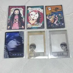 鬼滅の刃 竈門炭治郎 禰豆子 冨岡義勇 愈史郎カード ステッカー シール クリカ