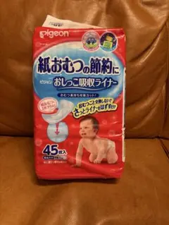 ピジョン おしっこ吸収ライナー 45枚入のサムネイル