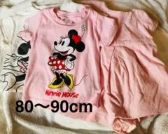 【未使用、美品】baby gap、ディズニー　トップス　3着 80〜90cm