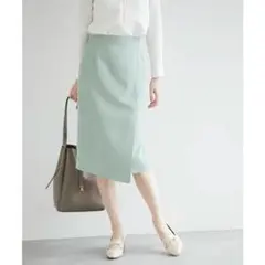 新品　ROPE' PICNIC　ロペピクニック　リネンライクラップスカート　Sのサムネイル