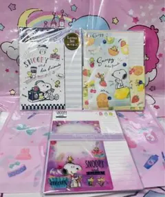 スヌーピー 2020年 レターセット3冊セット