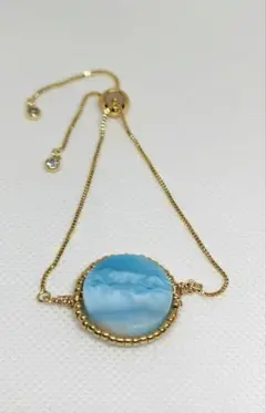 ラリマーブレスレット