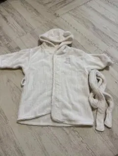 ジェラートピケ　タオルローブ　バスローブ　ガウン