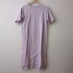 ROPÉ PICNIC 薄紫 半袖ロングワンピース