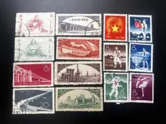中国切手 特9 偉大なる祖国第2次(建設) 1952年 4種完 美品 - メルカリ