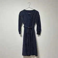 【NATURAL BEAUTY BASIC】長袖ワンピース