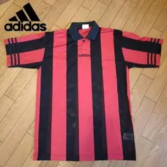 90年代ヴィンテージ品、アディダス（adidas）のACミランのゲームシャツ