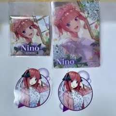 五等分の花嫁 二乃 ウエディングドレス クリカ 缶バッジステッカー