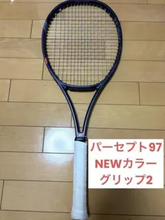 YONEX パーセプト97D g3レザーグリップ、グロメット新品交換済み