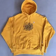 【珍品・美品】チャンピオン リバースウィーブ パーカー マスタード 中目黒系 L