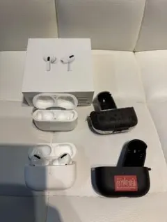 AirPods Pro（第一世代） 本体 充電ケース2個付き
