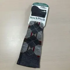 【新品】SockWell ソックウェル SW95M ウール混 M〜L 着圧
