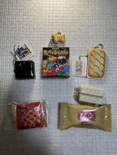 【５点セット】ミニチュア　チョコ菓子　カプセルトイセット