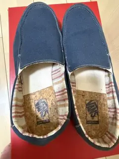 Vans ネイビー スリッポン 28センチ　メンズ シューズ