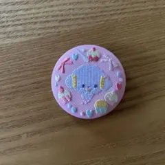 サンリオ　こぎみゅん 刺繍缶バッジ