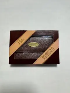 MIKIMOTOミキモト　キーケース（ブラウン）