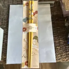 吉祥文様箸 鳳凰と唐草 若狭塗箸 特別付録