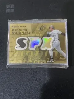 激レア★Miguel Cabrera Winning Materials SPX