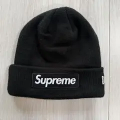 Supreme Box Logo Beanie Black 25FW ビーニー黒のサムネイル