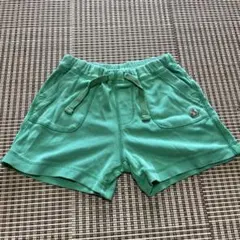 ミントグリーン ポケット付きショートパンツ　GAP 綿パン　短パン　くまさん
