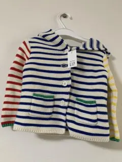 babyGAP くま耳　カーディガン　カラフル