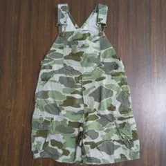 オーバーオール サロペット つなぎ 迷彩柄