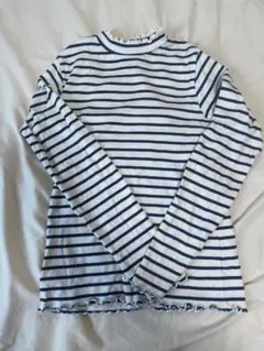 earth musicology ストライプ長袖Tシャツ S