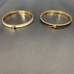 kate spade ゴールド バングル 2本セット