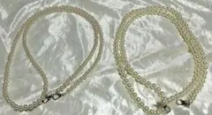 ホワイトパール スマホショルダーストラップ2本