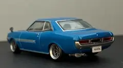 セリカ　1600GT　メタリックブルー　1/64　カスタムローダウンのサムネイル