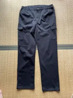 メンズ カーゴパンツ ブラック サイズ:LLのサムネイル
