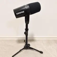 SHURE MV7 ダイナミックマイク + マイクスタンド