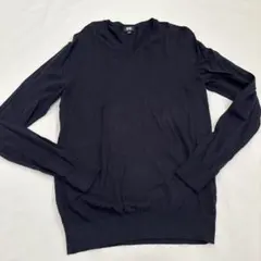 UNIQLO ネイビー Vネックセーター M