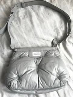 メゾンマルジェラ グラムスラム ショルダーバッグ ライトグレー