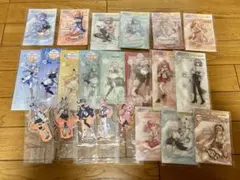 ホロライブ　アクリルスタンドまとめ　計22点　おまけタペストリー付き　未開封品