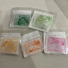 ぴちぴちピッチ　楽天コレクション第５弾　D賞アクキー　五点セット