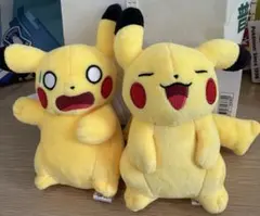 ポケモン ピカチュウ ぬいぐるみ マスコット 驚き顔 心地いい