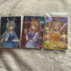 ウマ娘 プリティーダービー ウエハースカード 3枚セット