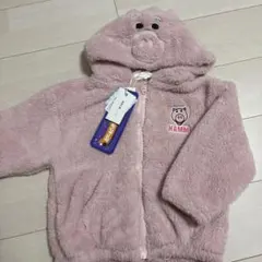 ピンクの豚デザインジャケット