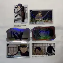 ゴールデンカムイ ステッカー 杉元佐一 アシㇼパ鯉登音之進 鶴見篤四郎 月島基