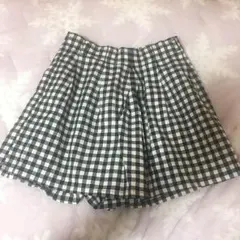 オリーブ★ギンガムチェックボトムス