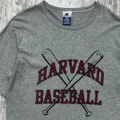 80s Champion®︎ HARVARD Navy Shirt 100% 短丈 - メルカリ