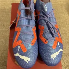 PUMA サッカーシューズ 青・オレンジ