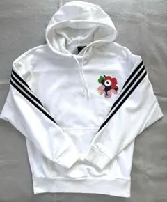 adidas marimekko　アディダス×マリメッコ　パーカー　S　白のサムネイル