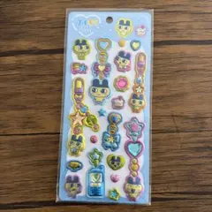 正規品　たまごっち　ぷくキラ　チャームステッカーシール　まめっち