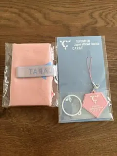 SEVENTEEN CARAT FC更新特典　エコバッグ　ラバーチャーム