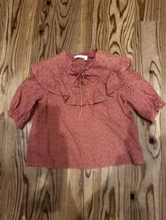 SeeBy Chloe レースブラウス　5分袖のサムネイル